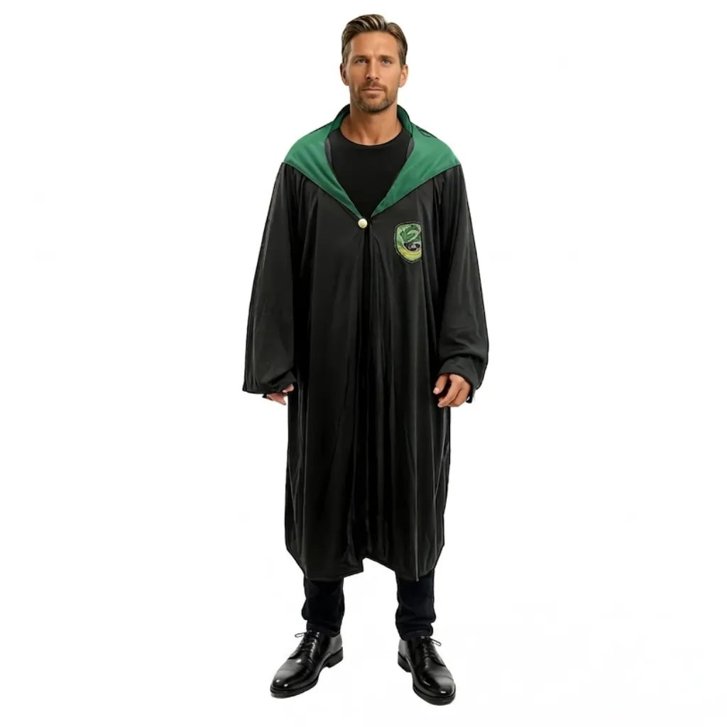GREEN WIZARD CAPE ADLT