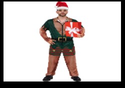 JB CHRISTMAS ELF MAN ADLT