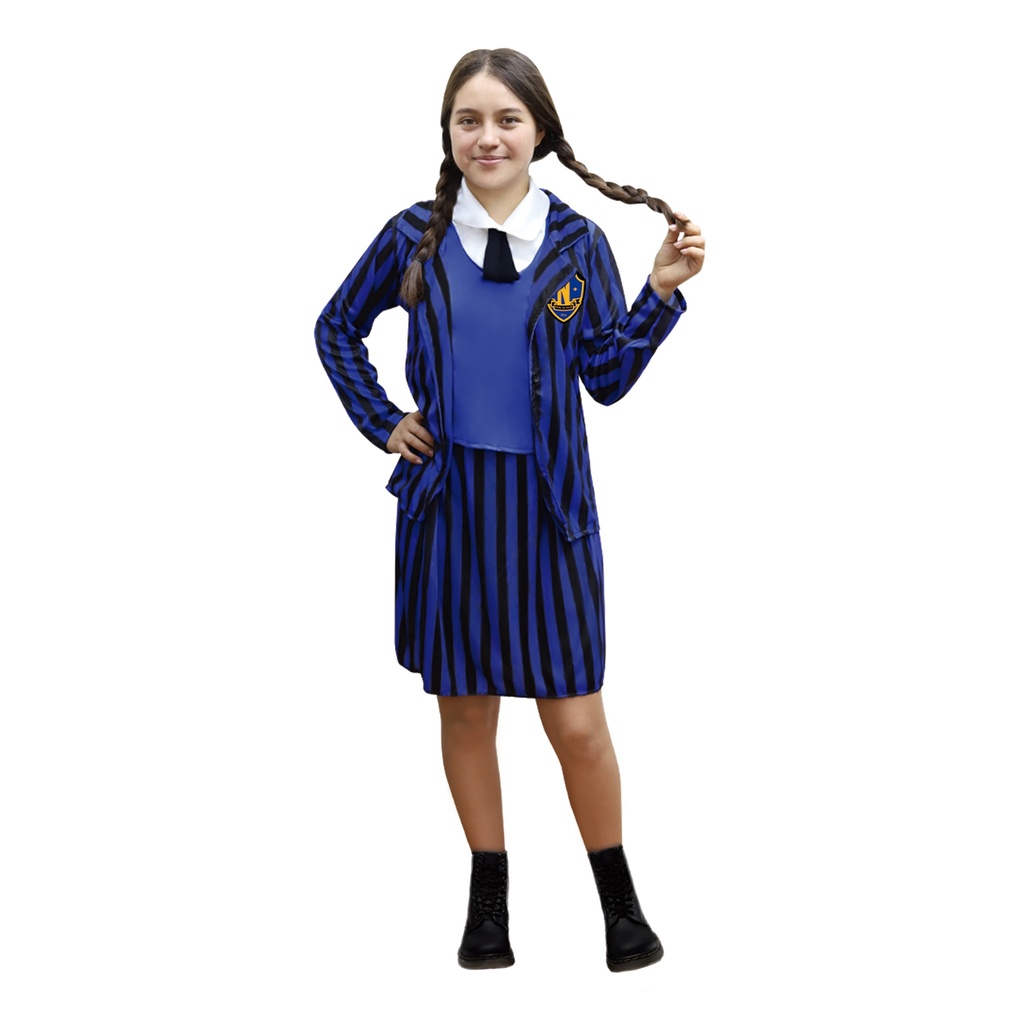 [FX83273] NEVERMORE BLUE UNIFORM ADLT LCE (XL)