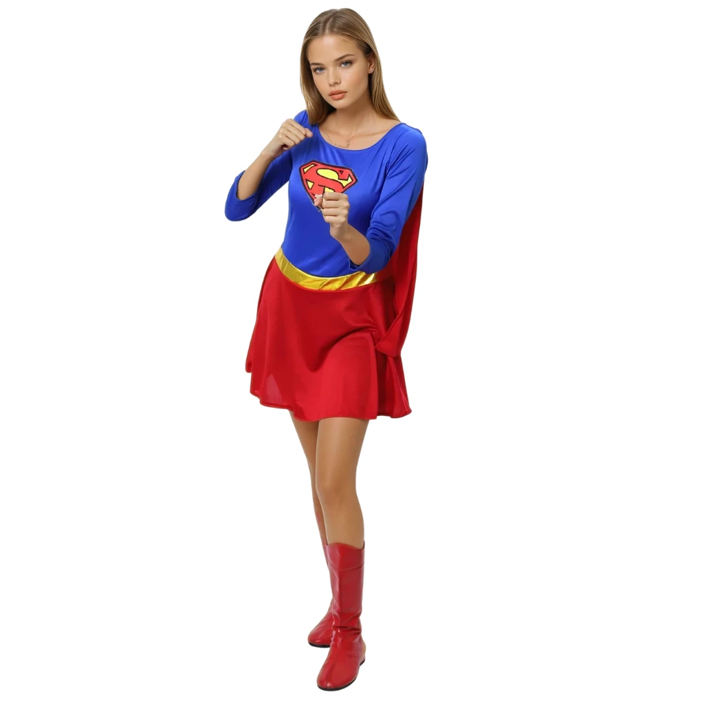 [FX79618] SUPER HERO GIRL ADULT (XL)