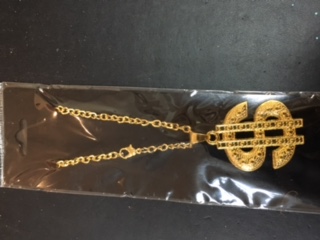 [19476] COLLAR $$ DORADO UNISEX PARA TODA LA FAMILIA