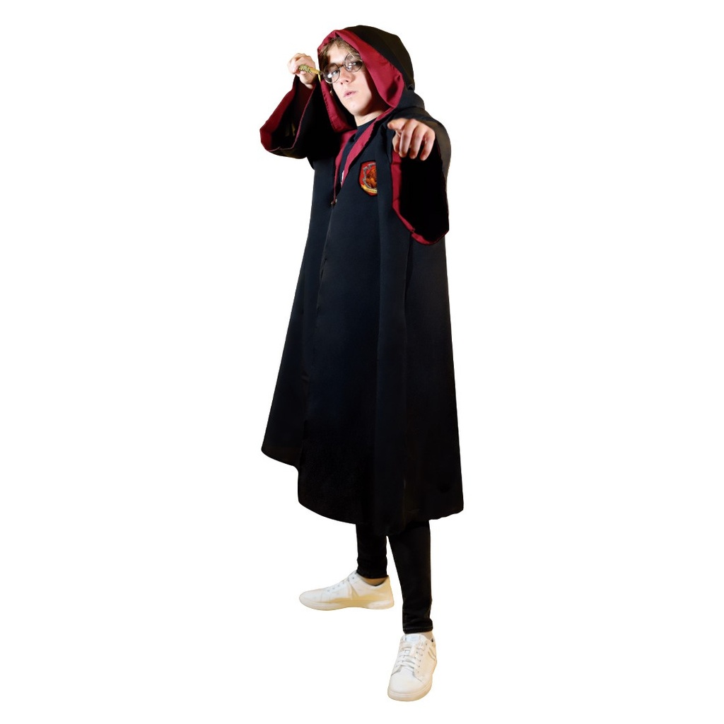 [83478] RED WIZARD CAPE ADLT (M-L)