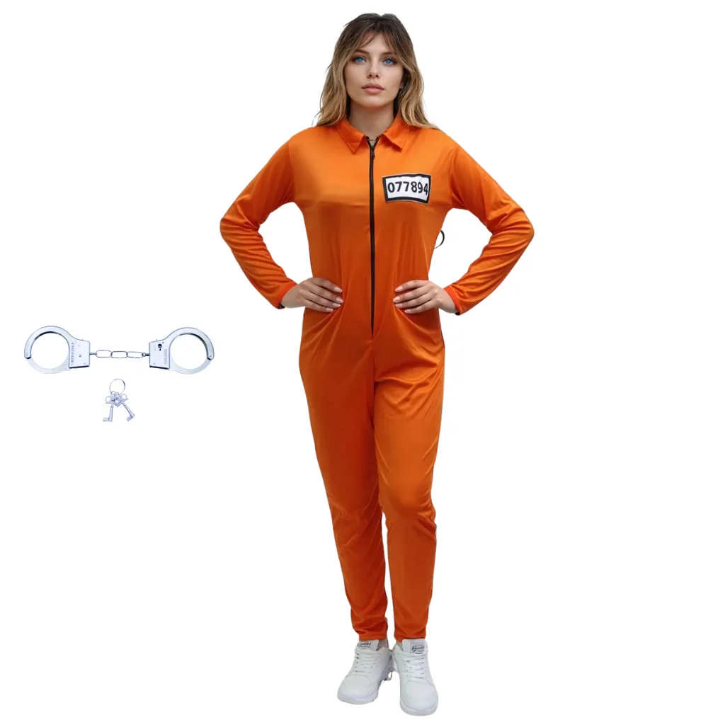 [FX80399] REO NARANJA UNITARDO MUJER ADLT (M-L)