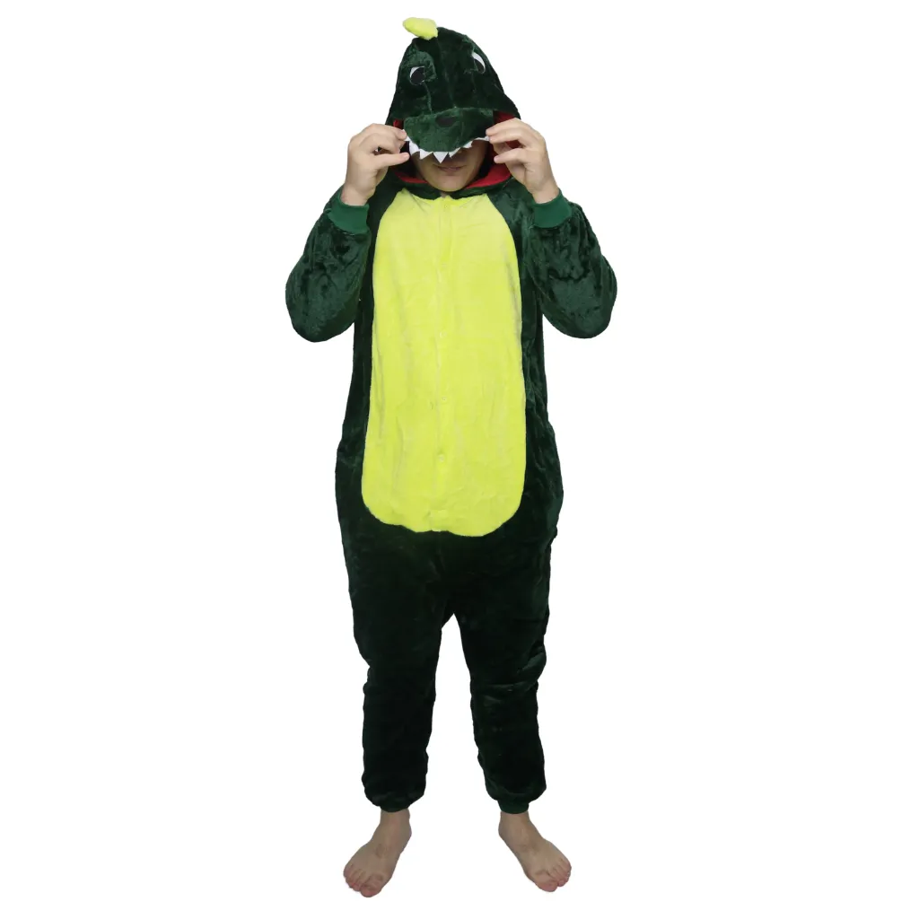 YW DISFRAZ/PIJAMA DINOSAURIO INF ADULTO