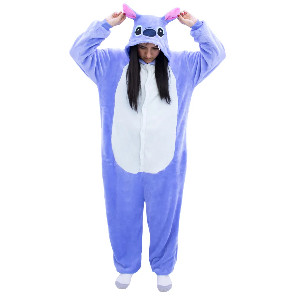 [YW-04-17-XL] YW DISFRAZ/PIJAMA STICH INF (XL)