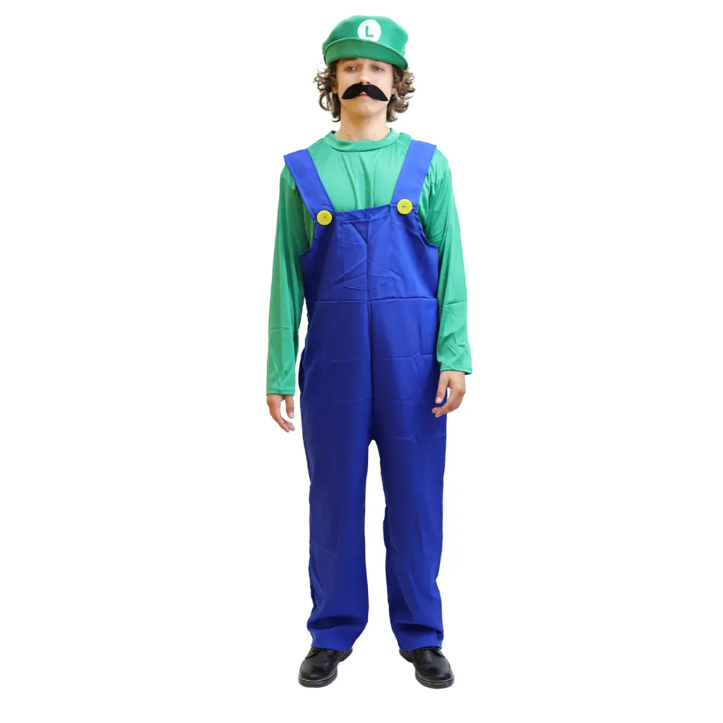 [FX80699] PLOMERO VERDE DLX ADLT (XL)
