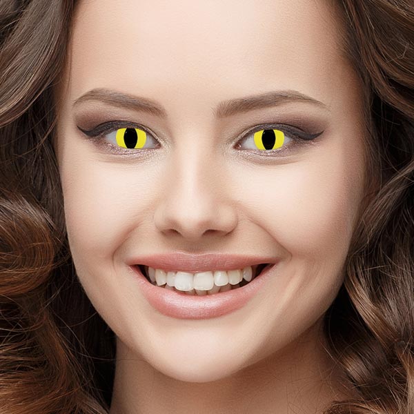 [FX85972] PUPILENTES YELLOW CAT EYE