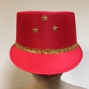 SOMBRERO SOLDADITO DE PLOMO ROJO