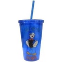 PLASTIC COLD CUP 16OZ POPEYE BLOW