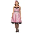 POLKA DOT PROM DRESS ADLT