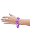 PULSERA CON BOLAS VARIOS COLORES