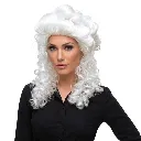 ROYALTY WIG WHITE