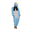 YW DISFRAZ/PIJAMA UNICORNIO AZUL ADULTO