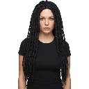 YWQ JAMAICAN RASTA WIG BLACK