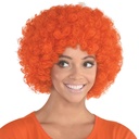 YWQ ORANGE AFRO WIG