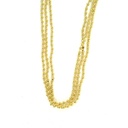 33"7mm GOLD BEADS C/3