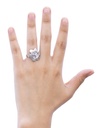 ANILLO AMOR Y PAZ CON ROSA (PLATA)