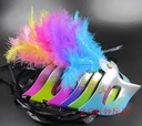 ANTIFAZ CON PLUMA VARIOS COLORES