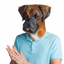 BARRY THE BOXER LATEX MASK