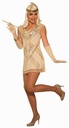 BEADED FLAPPER ADLT