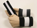 BLACK AND WHITE SWEAT BANDS