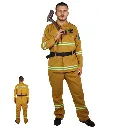 BOMBERO MOSTAZA ADLT