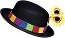 CLOWN ADULT HAT W/FLOWER
