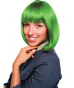 EXC SLEEK BOB HAIR WIG GREEN