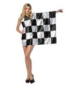 FLAG CHECKERED DRESS