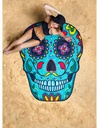 GIANT SUGAR SKULL BEACH BLANKET
