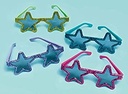 GM BLUE GLITTER STAR SHADES