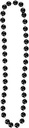 GM NCKLC PARTY 30" BLACK BEAD