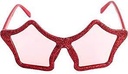 GM RED GLITTER STAR SHADES
