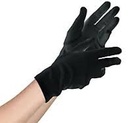 GUANTES NEGROS CORTOS