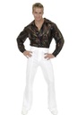 MULTI SEQUIN DISCO-SHIRT ADLT