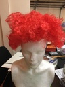 PELUCA ECONOMICA PAYASO ROJA