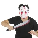 KIT MASK JASSON CON CUCHILLO ECO ONLINE