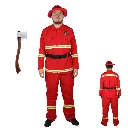 KIT BOMBERO ROJO ADLT ONLINE